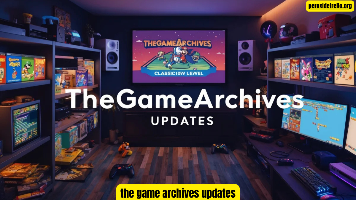 the game archives updates